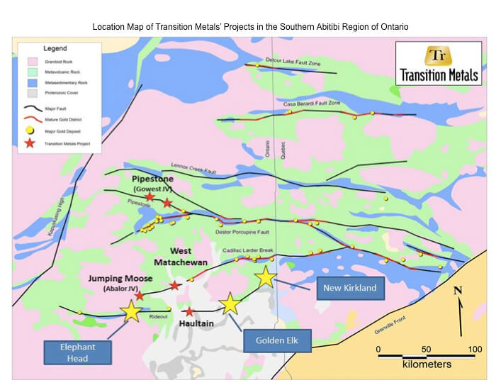 SouthAbitibiLocationMap